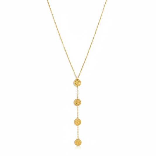 Gypsy tie necklace