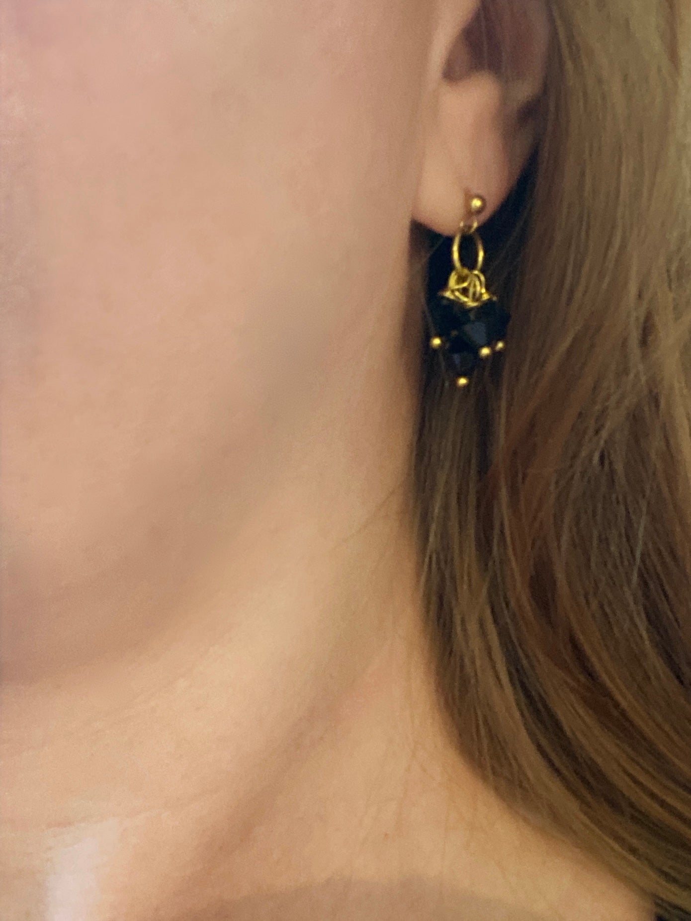 Boucles d’oreilles grappe