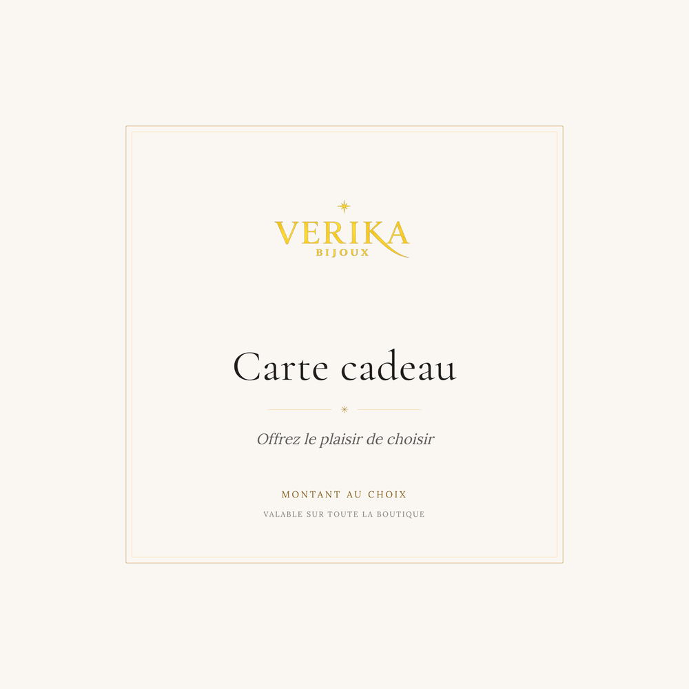 Carte cadeau Verika Bijoux